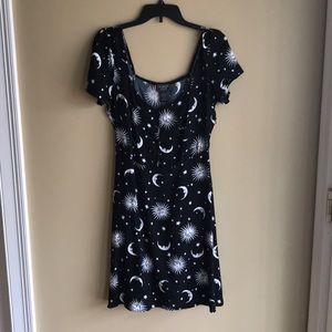 Hot Topic Sun & Moon dress